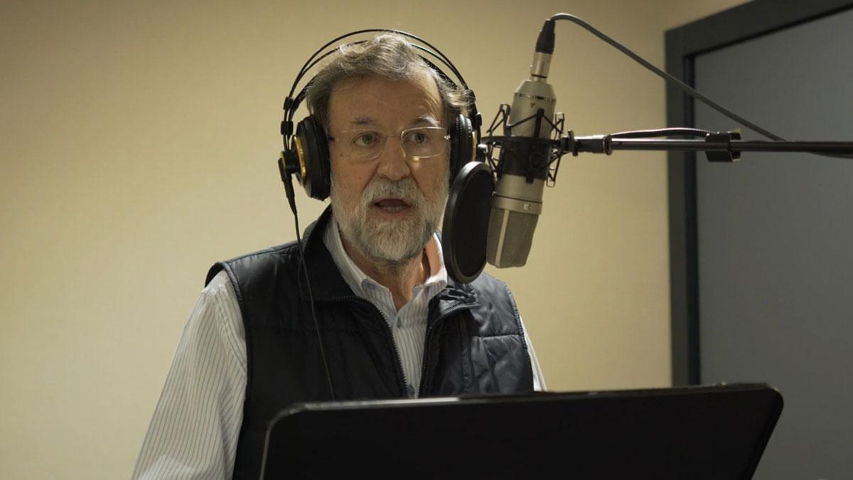 Así grabó Mariano Rajoy el audiolibro de 'Una España mejor'