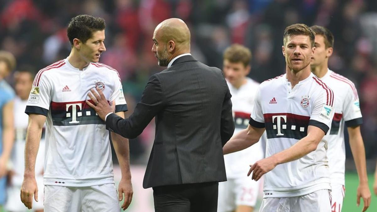 Lewandowski y Guardiola nunca tuvieron un feeling especial en el Bayern