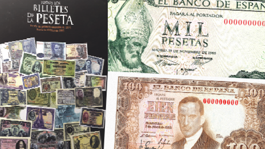 Historia de España contada a través de todos sus billetes