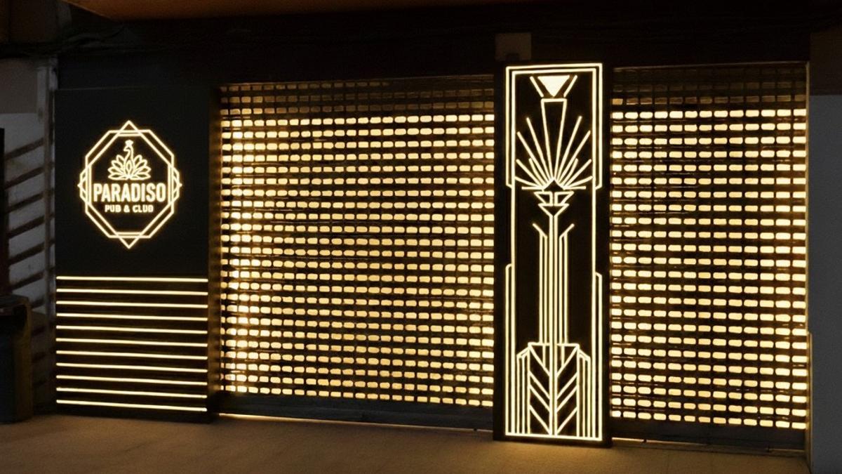 Propuesta de la fachada del local generada con inteligencia artificial.