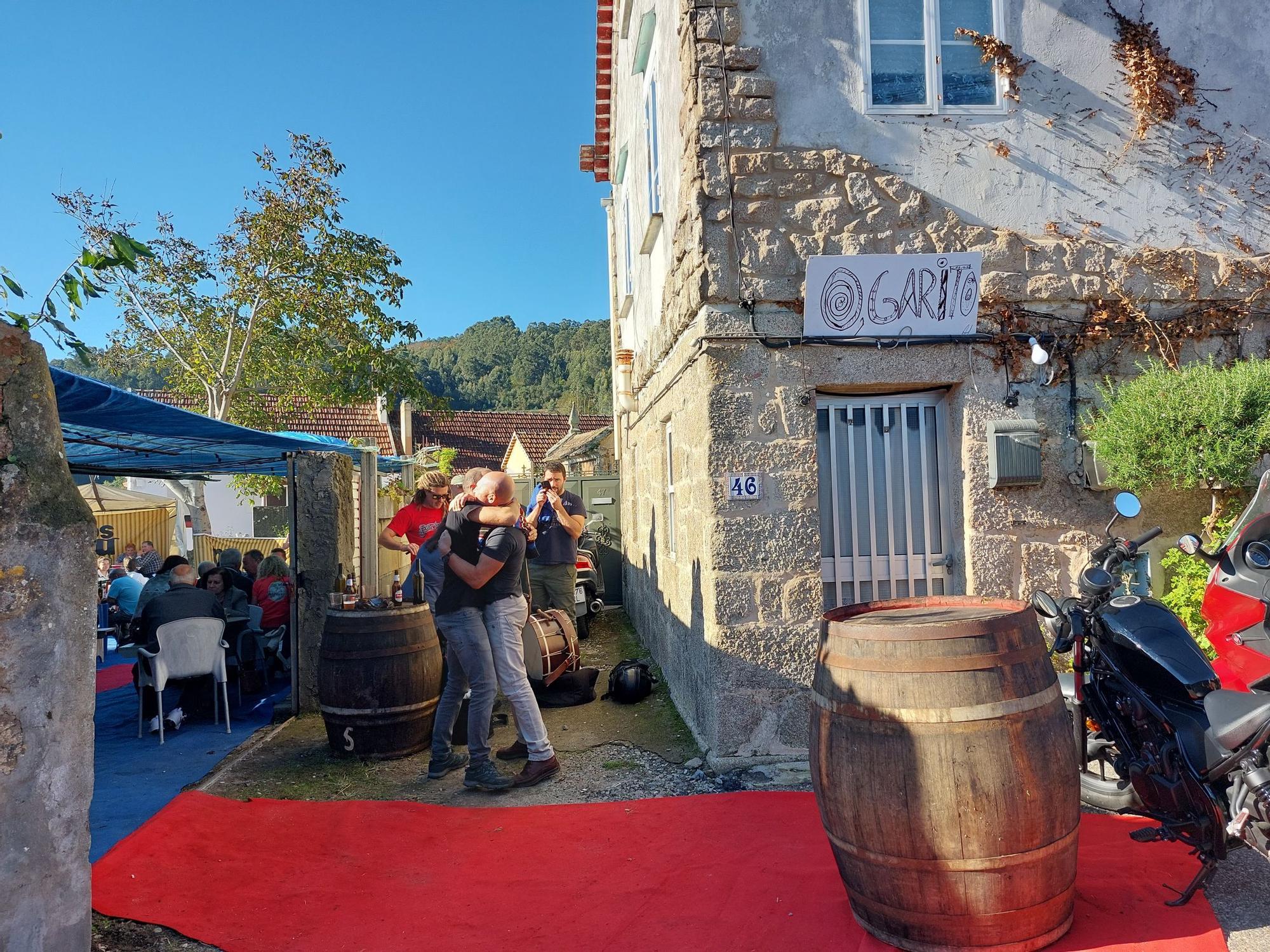 Fe y comida arropan al San Martiño en Moaña