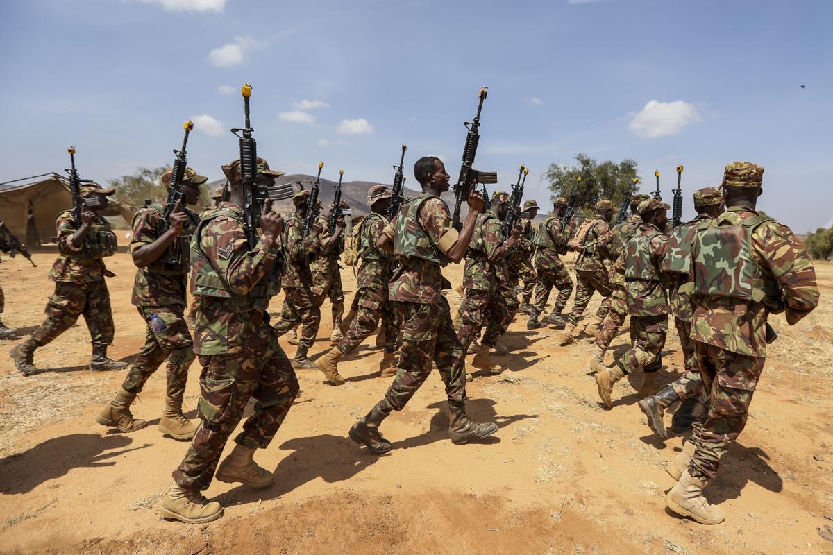 EEUU monta en la sabana de Kenia su mayor maniobra militar en África del Este