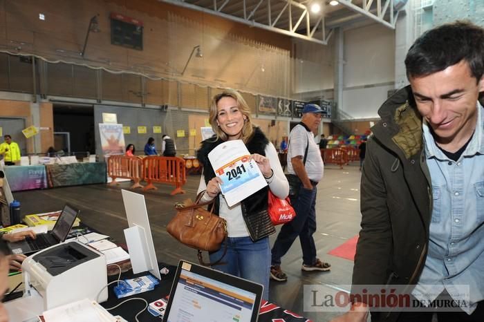 Entrega de dorsales de la Maratón de Murcia