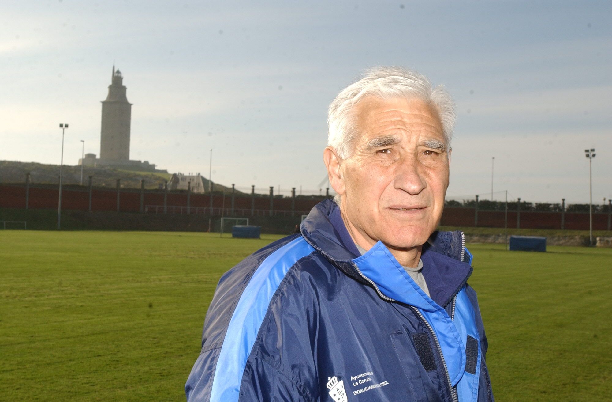 Arsenio Iglesias cuando fue director de las escuelas deportivas municipales