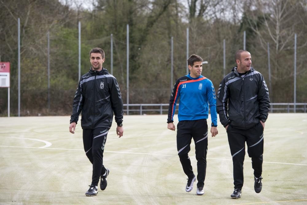 Entrenamiento del Real Oviedo