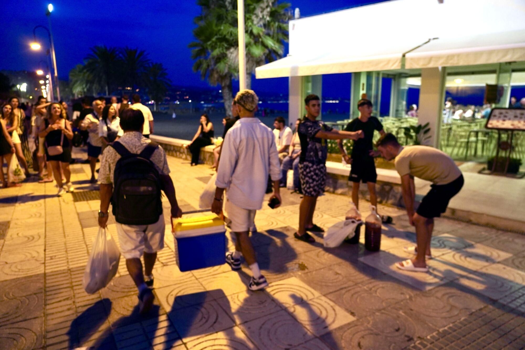 La Noche de San Juan en La Malagueta 