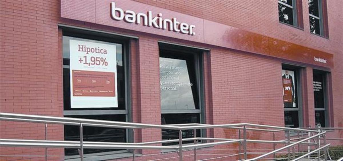 Campanya publicitària de Bankinter per difondre el seu últim producte hipotecari.