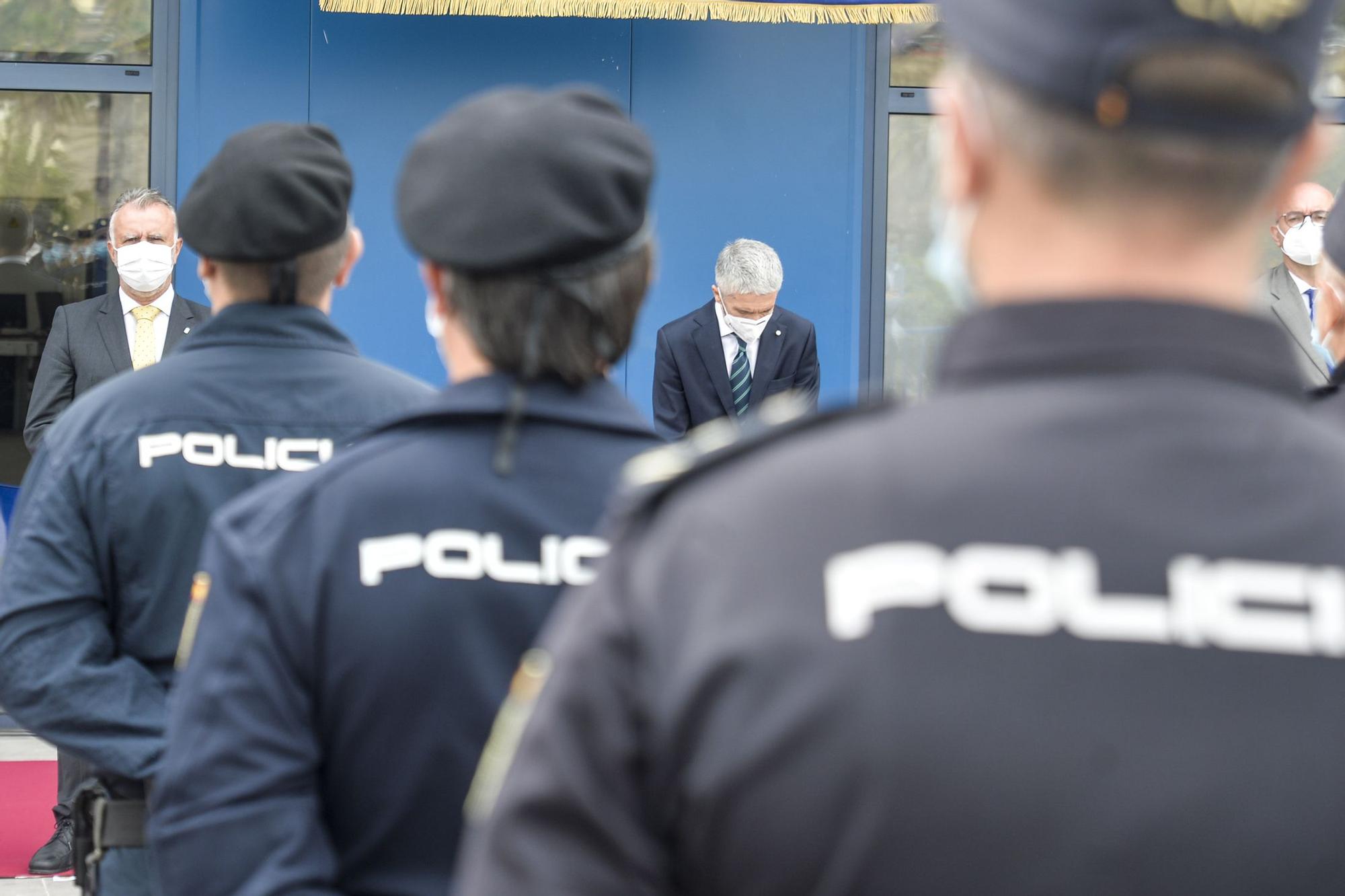 Inauguración de la comisaría de Distrito Centro de la Policía Nacional en Las Palmas