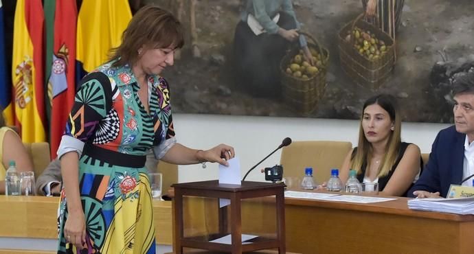 15-06-2019 SANTA LUCIA DE TIRAJANA. Santiago Miguel Rodríguez es el nuevo alcalde de Santa Lucía  | 15/06/2019 | Fotógrafo: Andrés Cruz