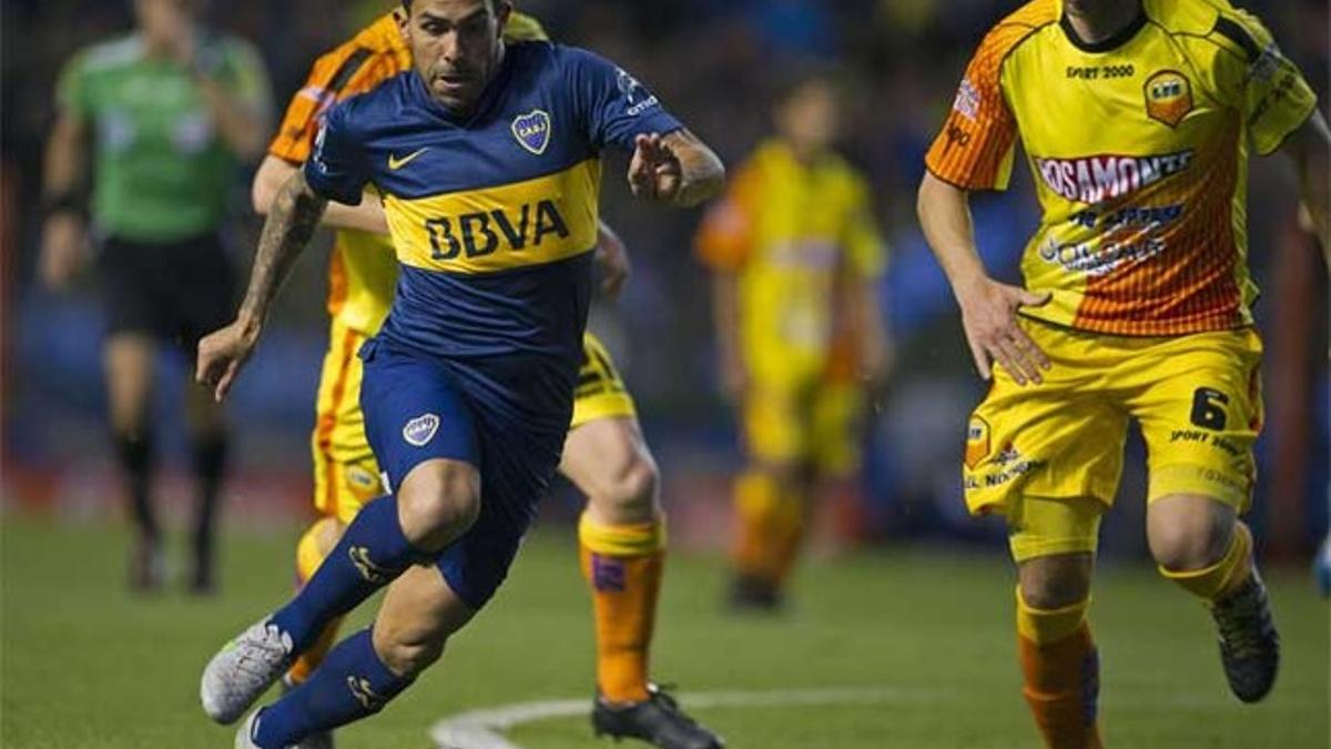Carlos Tevez, delantero de Boca Juniors