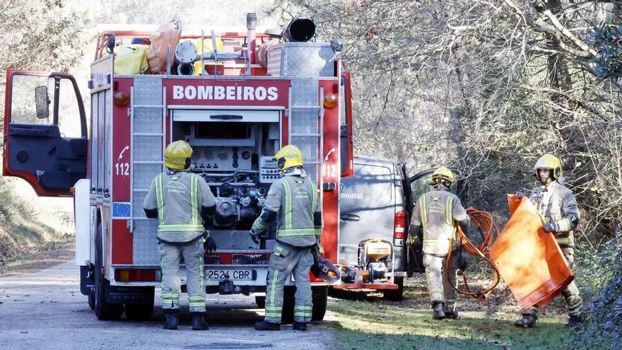 Muere un trabajador de Nigrán de 42 años atrapado en una máquina de triturar madera
