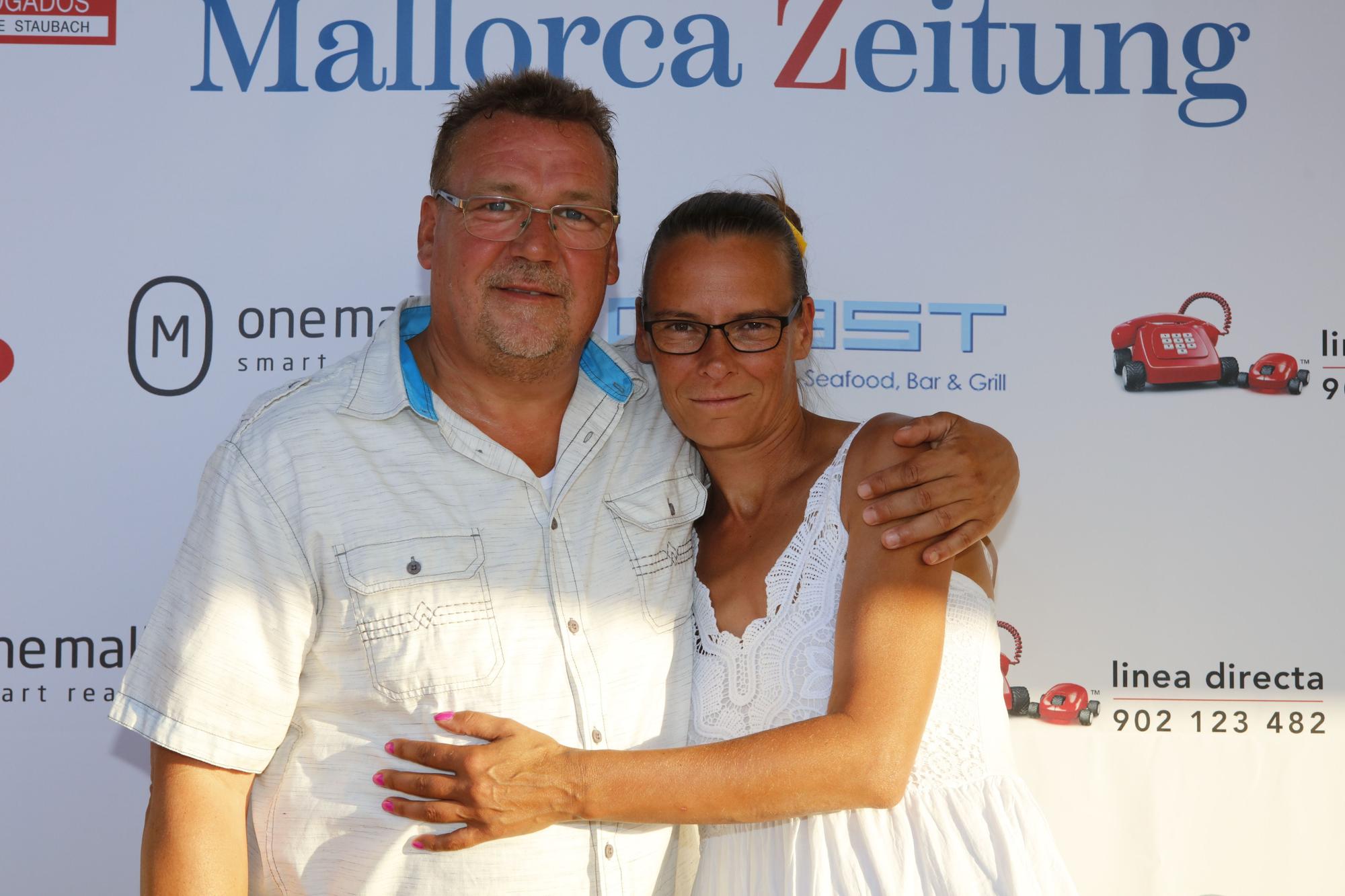 Sommerparty der Mallorca Zeitung - die Fotowand mit unseren Gästen