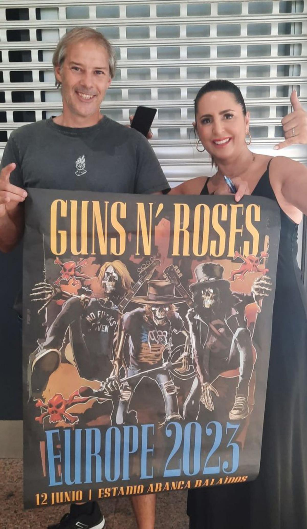 El ‘Nightrain’ llega a Vigo: Guns N’ Roses y catorce camiones toman Balaídos