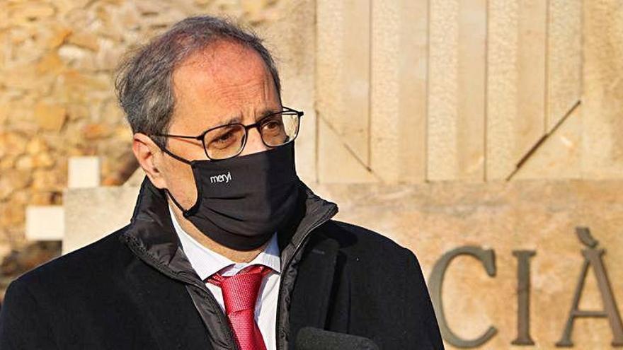 L&#039;expresident de la Generalitat Quim Torra