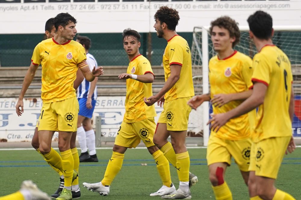 El derbi entre el Girona B i el Banyoles, en imatges