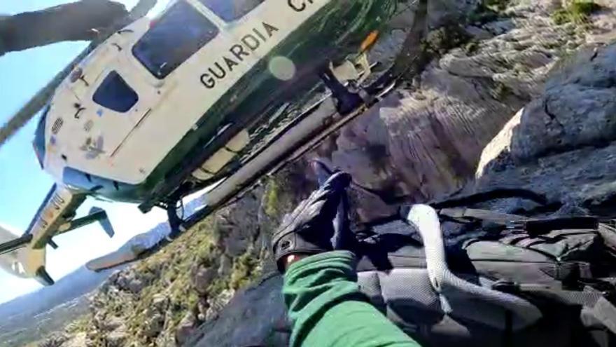 La Guardia Civil rescata a una excursionista herida en Pollença