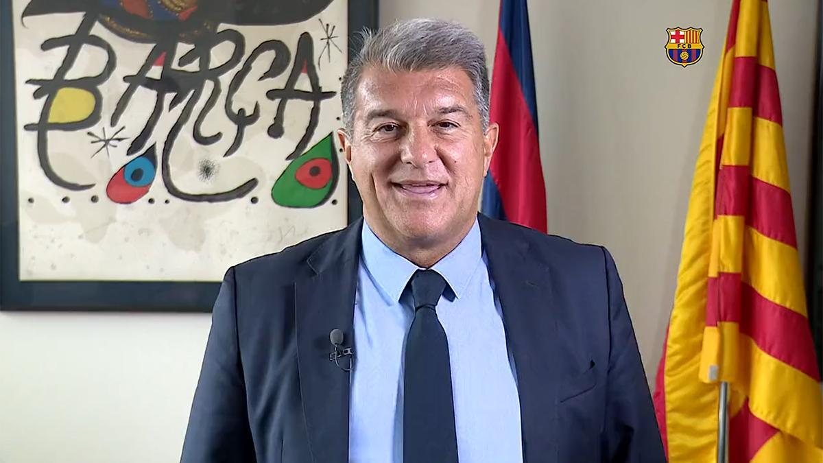 Joan Laporta: "A través de Spotify unimos dos mundos que despiertan pasión entre nuestros fans"