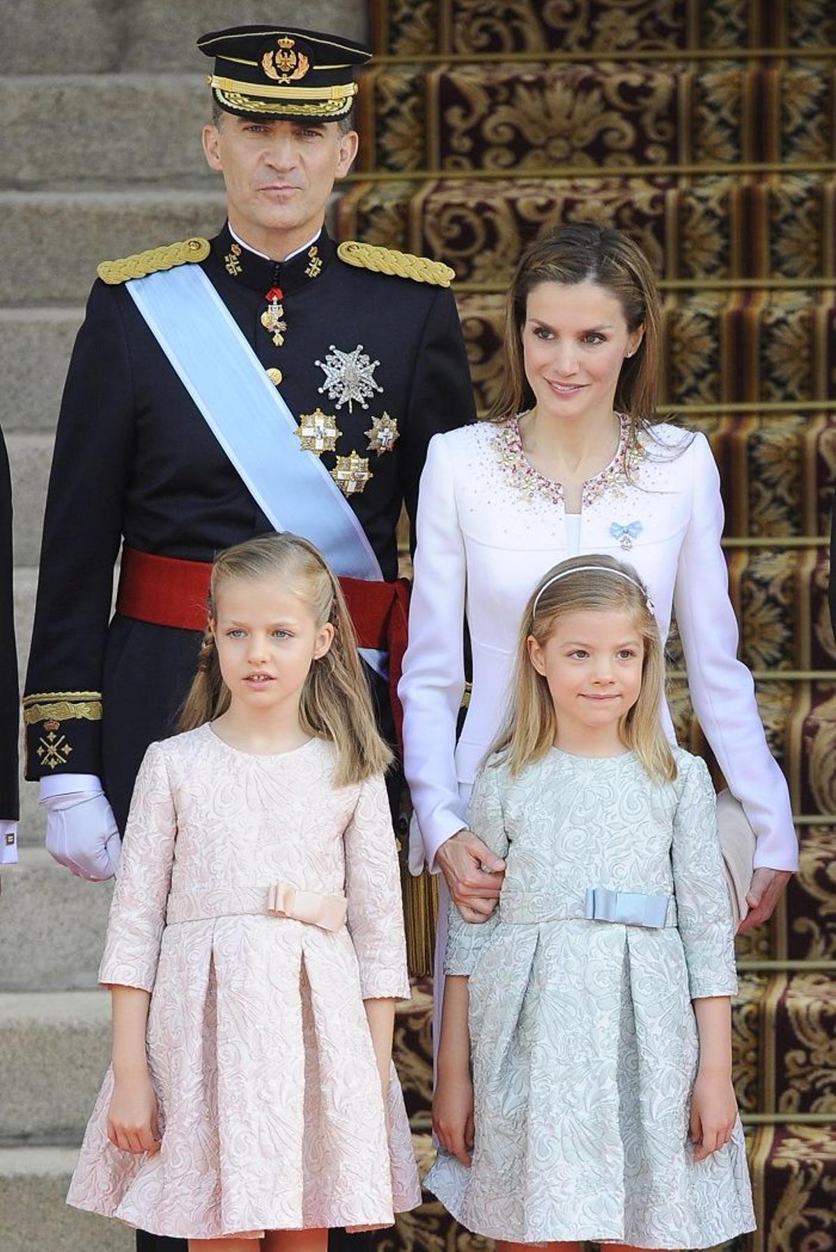 El 19 de 2014 Felipe VI y Letizia fueron proclamados reyes de España