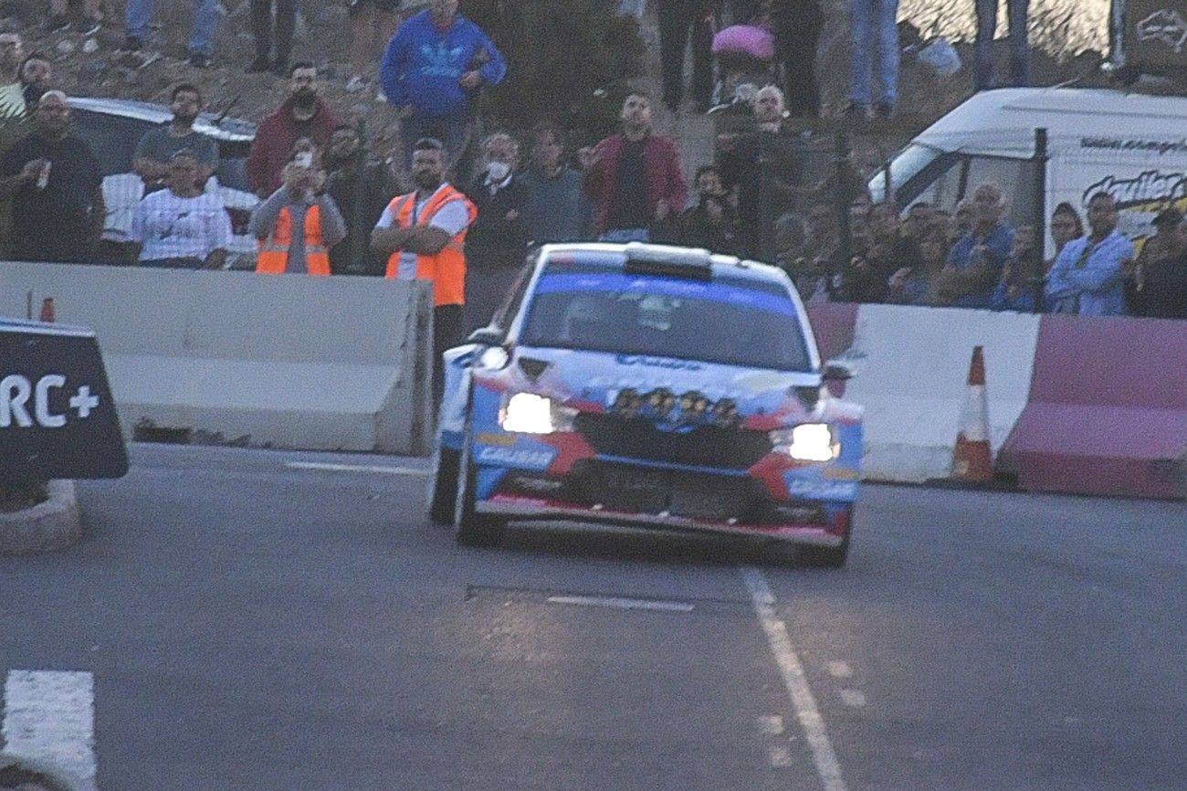 Tramo espectáculo del Rally Islas Canarias