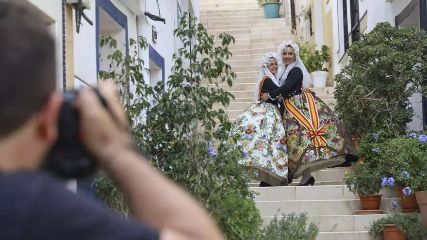 Así fue la sesión fotográfica con las Belleas del Foc y sus damas