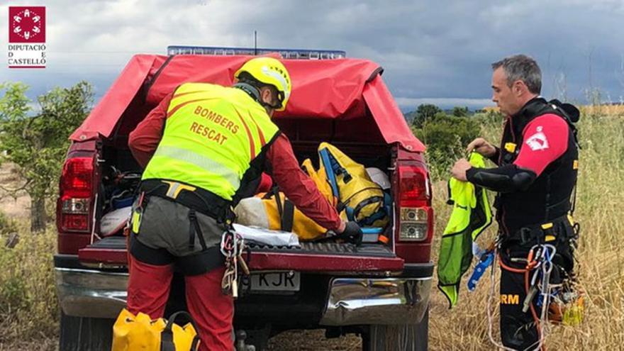 Rescate de un varón fallecido en Vinaròs