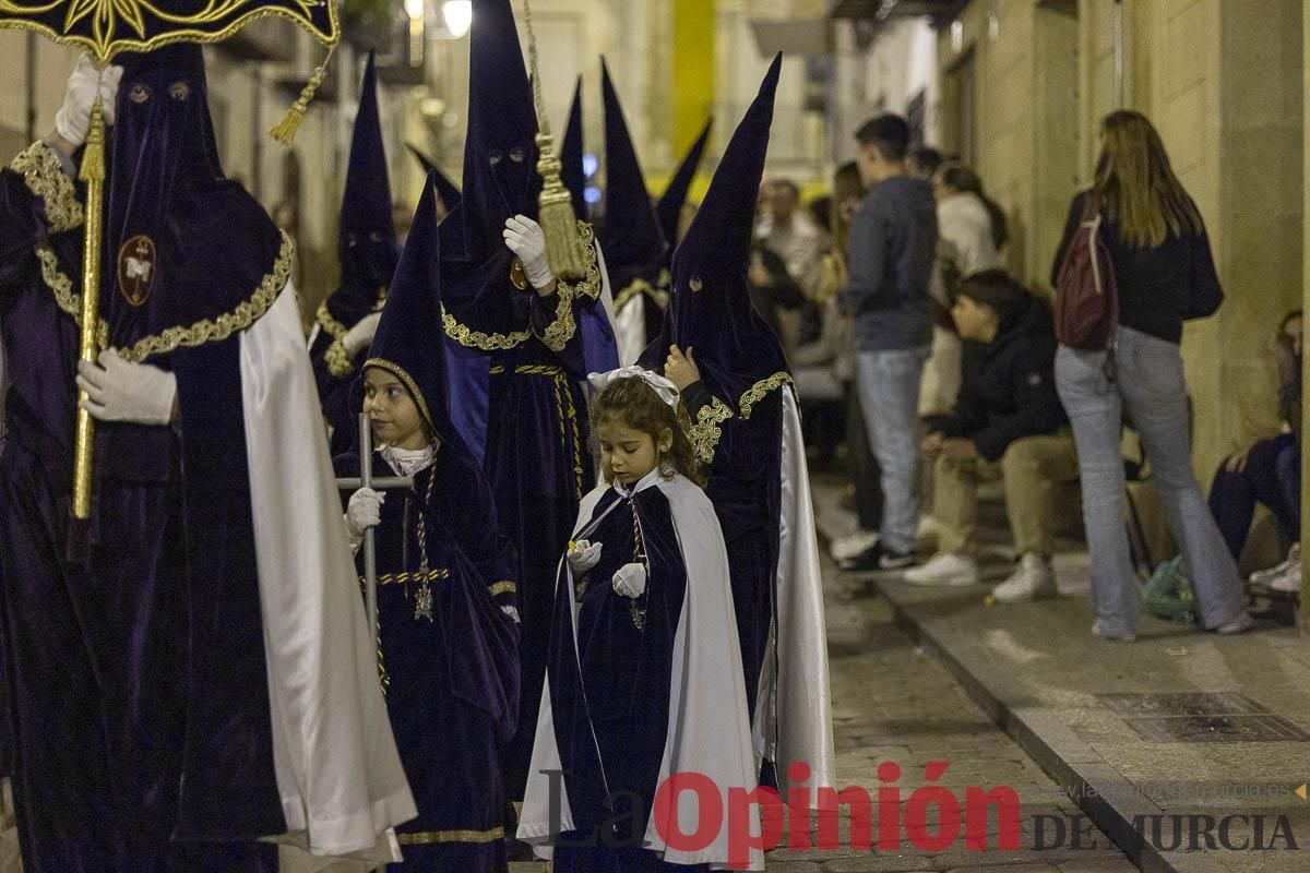Los niños toman las calles de Caravaca en la procesión de Lunes Santo
