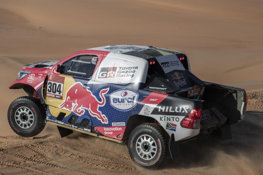 Undécima etapa del rally Dakar.