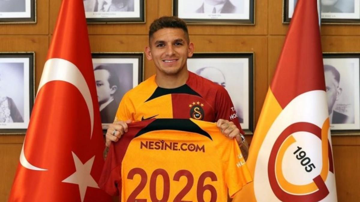 Torreira, el día de su firma con el Galatasaray