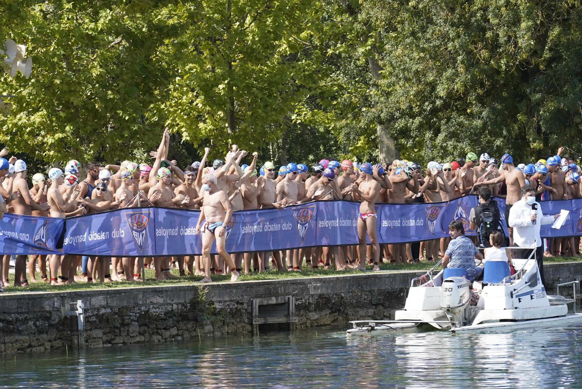 Gil i Galo es coronen a la Travessia de l'Estany de Banyoles