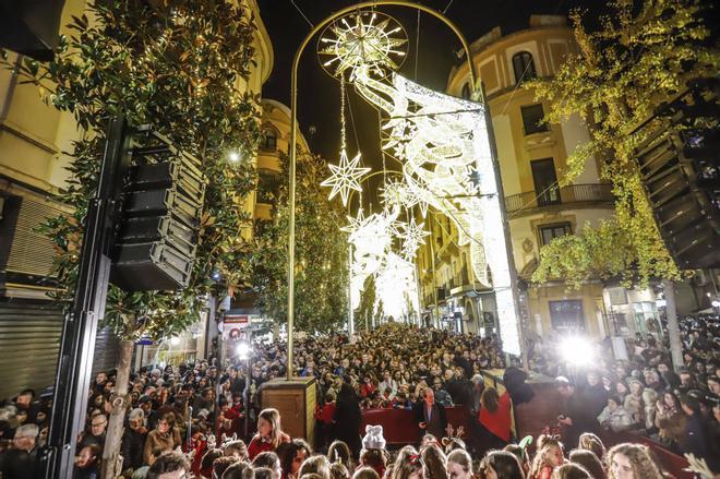 La inauguración del alumbrado navideño de Córdoba, en imágenes