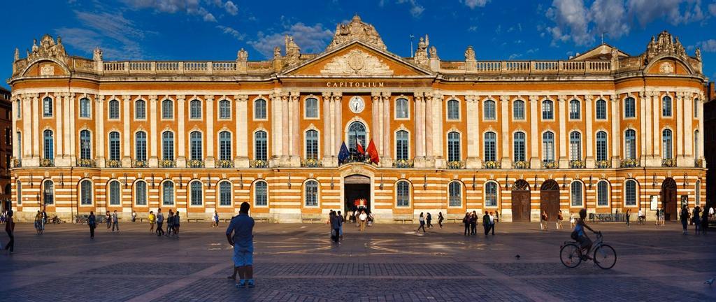 El edificio del Capitole es uno de los más emblemáticos de Toulouse.