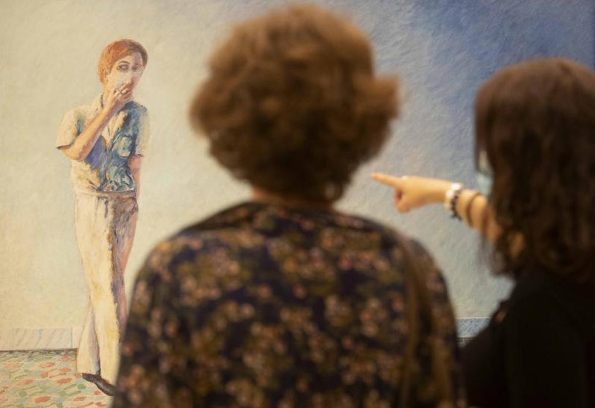 La exposición reúne una treintena de obras. | J. M. L.