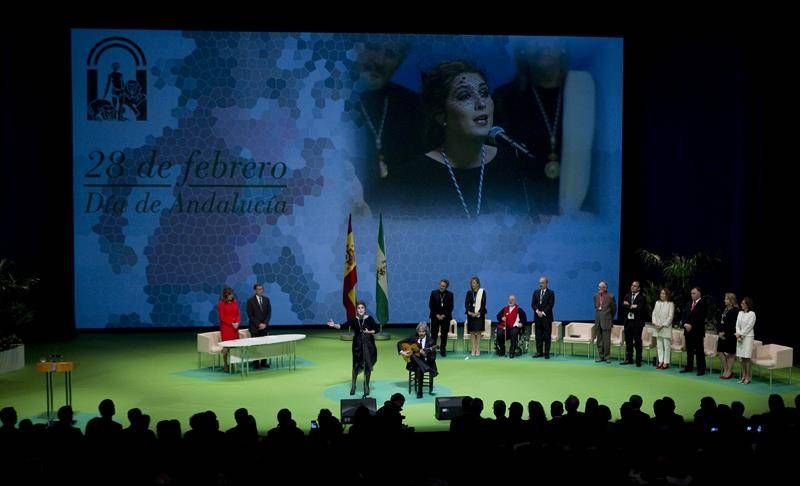 Acto de entrega de las Medallas de Andalucía