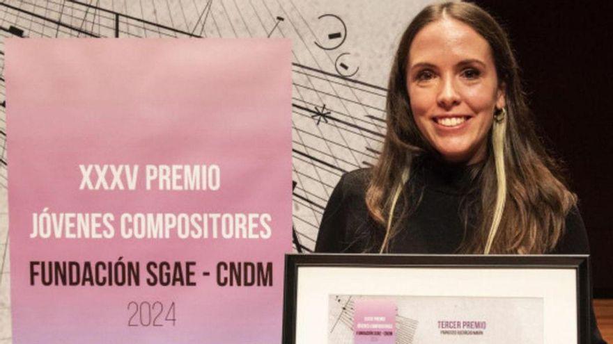 La yeclana Esther Pérez, podio en el premio de compositores de la SGAE