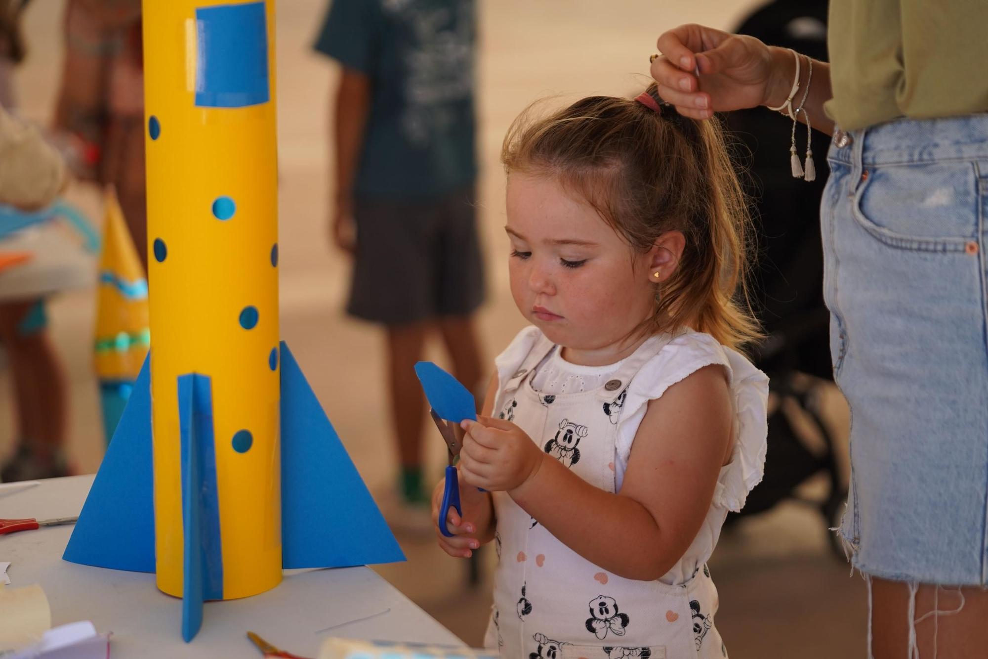 La jornada de astronomía en el Recinto ferial, en imágenes