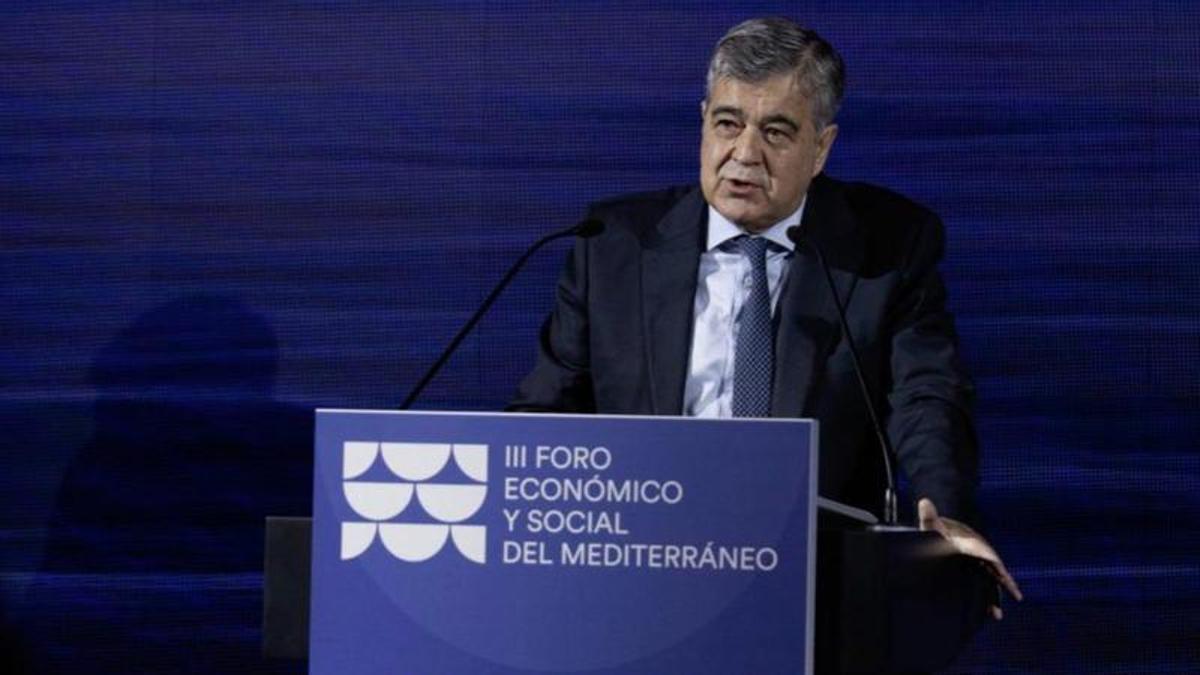 Josep Maria Coronas, director general de la Fundació La Caixa, ahir en el fòrum