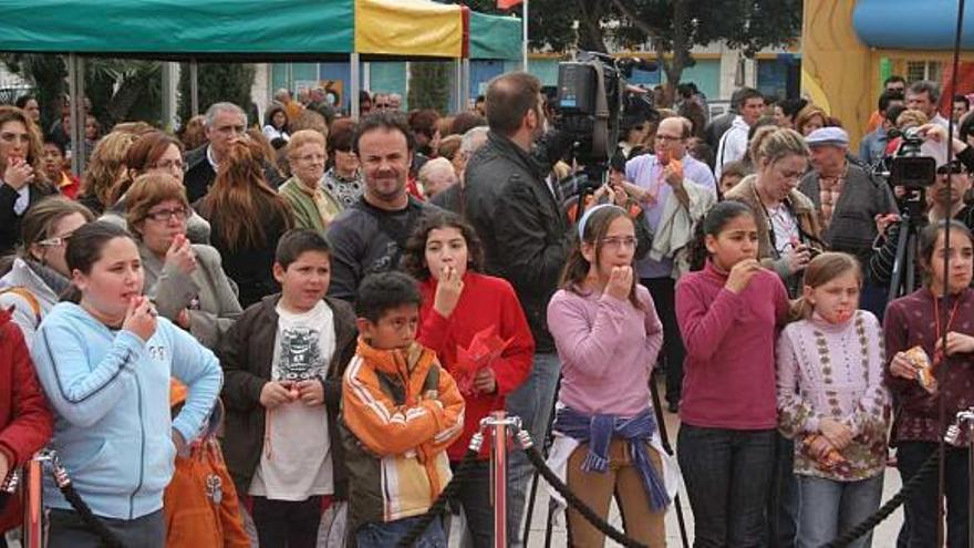 Pitada contra la violencia de género en Monforte