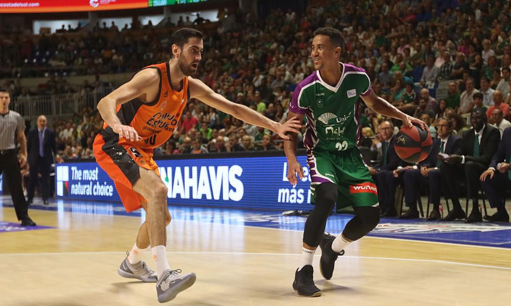 El conjunto de Luis Casimiro, con un inspirado Alberto Díaz (20 puntos), debuta en la Liga Endesa imponiéndose al Valencia Basket