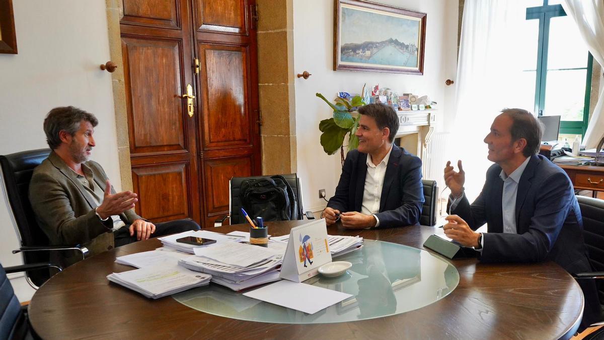Reunión de Varela con los directivos de Renfe.