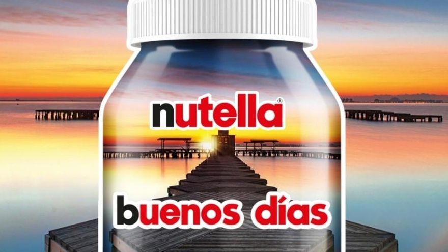 Nutella elige Santiago de la Ribera como imagen del amanecer murciano en su nueva edición limitada
