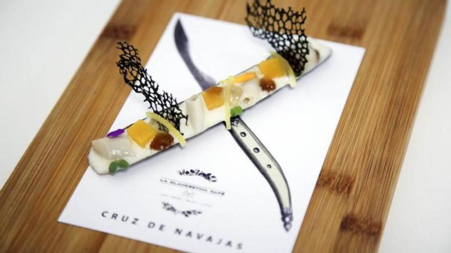 Así es Cruz de Navajas, la tapa que representará a Zaragoza en el campeonato nacional de tapas y pinchos