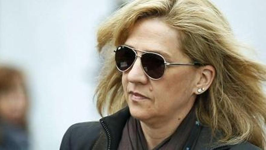 La infanta Cristina accedirà al jutjat de Palma en cotxe