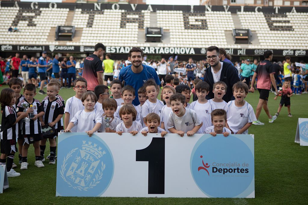 Clausura de la liga coal de fútbol en Cartagena