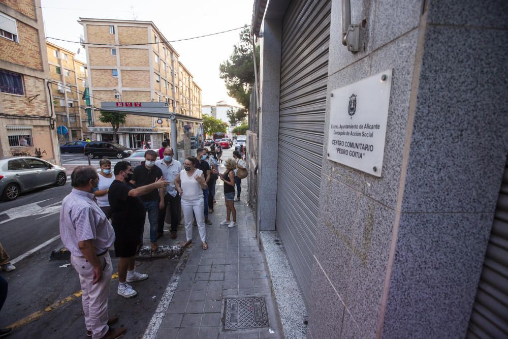 Oltra visita la Zona Norte de Alicante