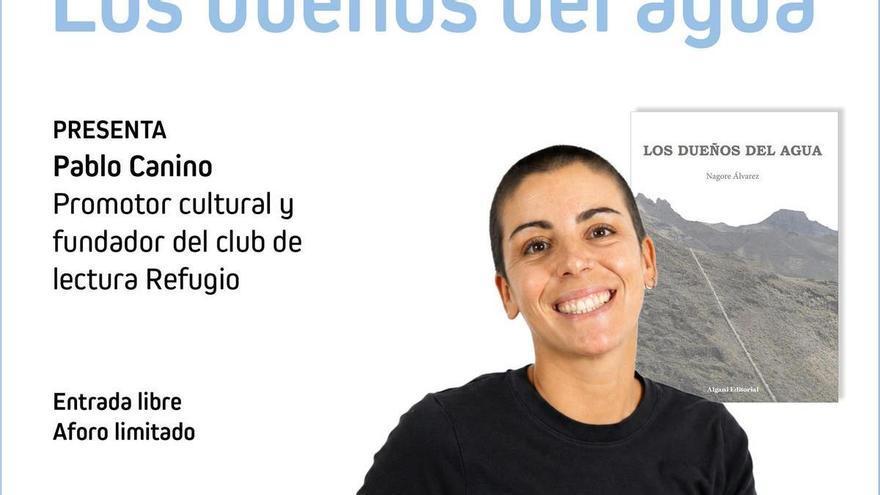 La Librería del Cabildo cierra septiembre con ‘Los dueños del agua’, de Nagore Álvarez