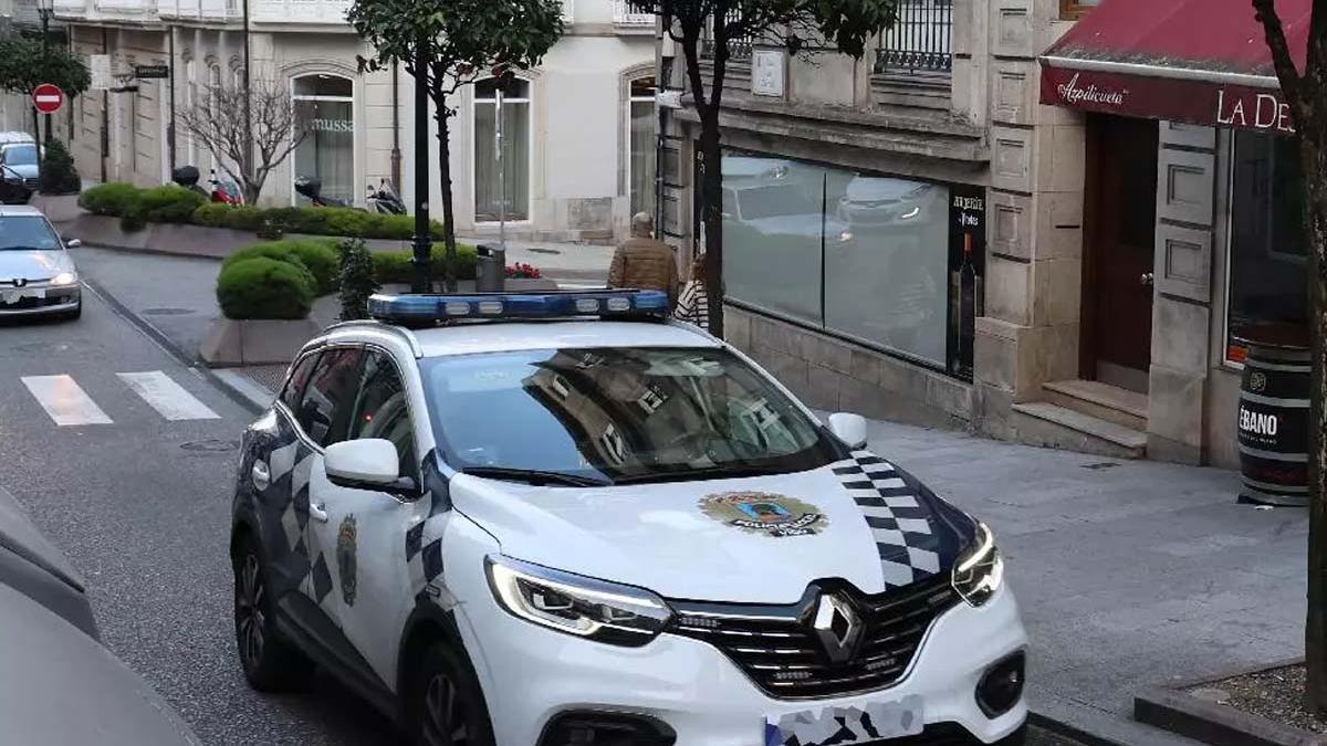 Un coche de la Policía Local de Vigo, en una imagen de recurso.