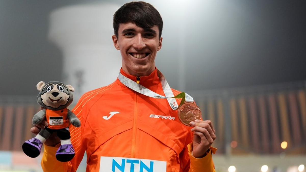 Pintado, con su bronce en el Mundial sub'19 de Lima