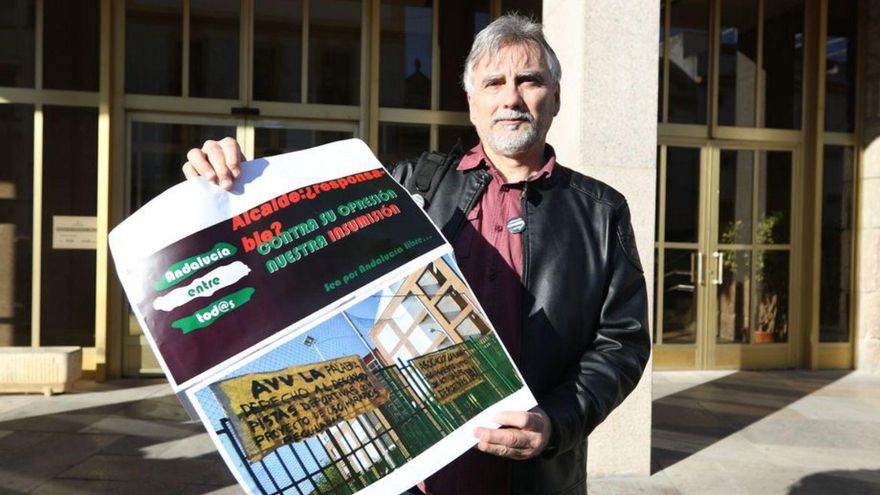 Manolo Ortega, candidato de Andalucía entre todos.