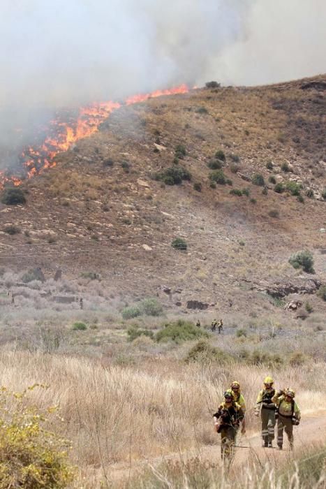 Incendio en Portman