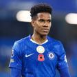 Estevao en un partido anterior con el Chelsea.